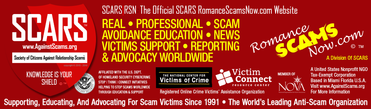 Romance Scams Now — Scarsrsn 8289