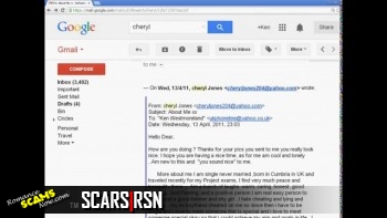 A Perfect Example Of A Scammers Email 1
