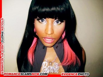 KNOW YOUR ENEMY: Nicki Minaj - Is A Favorite Of African Scammers 6
