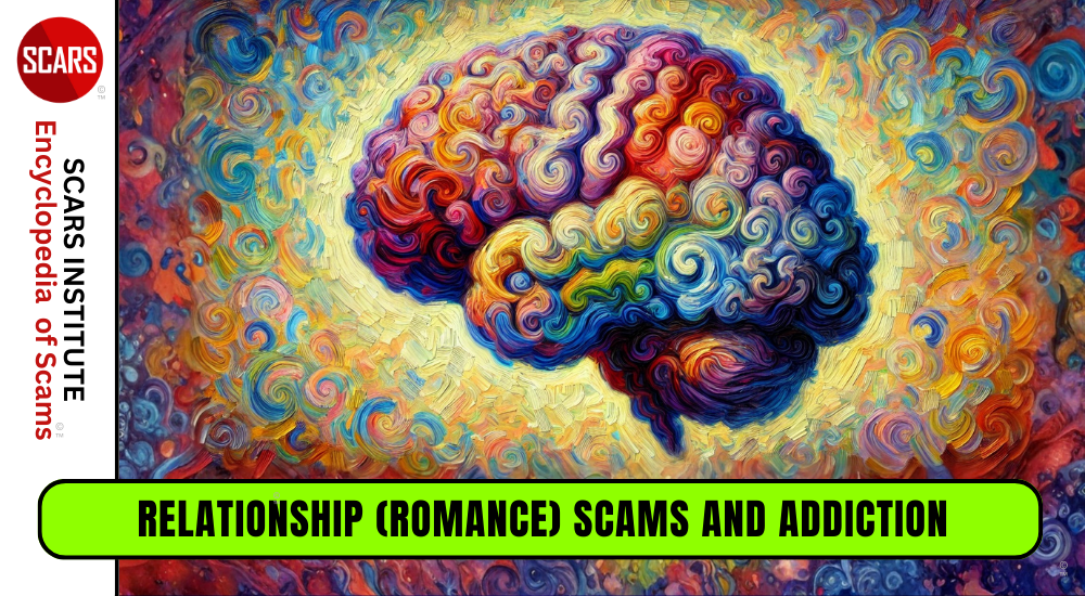 Relationship (Romance) Scams And Addiction - 2016 UPDATED 2025 - on the SCARS Institute RomanceScamsNOW.com - the Encyclopedia of Scams™