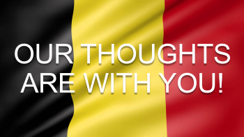 AT THIS MOMENT WE ARE ALL BELGIANS! BELGIQUE VIVE