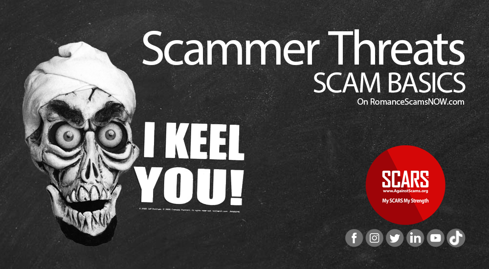 Scam Basics: Scammer Threats