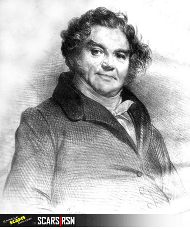 Eugène François Vidocq. Portrait by Achille Devéria.
