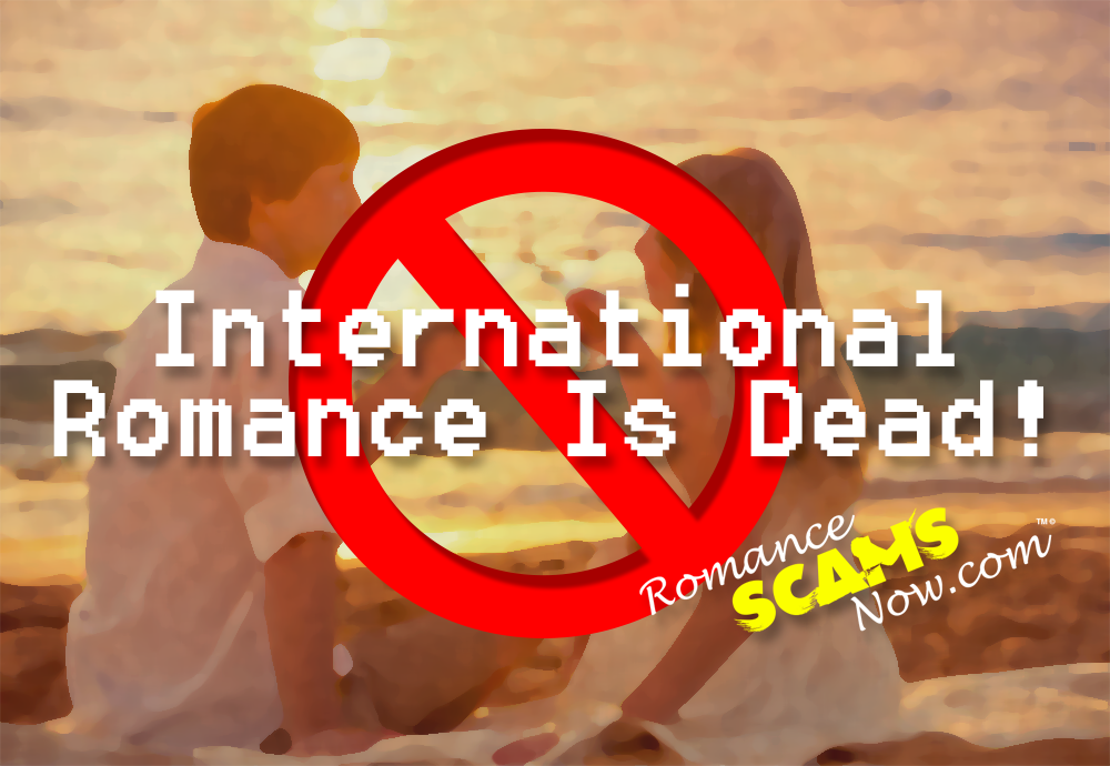 International Romance Is Dead Banner