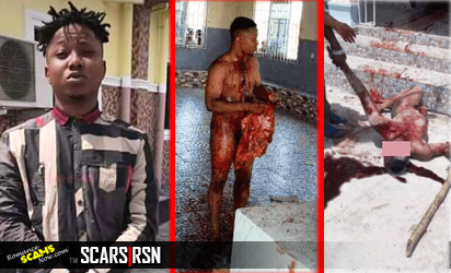 The-deceased-Mukoro-Ovie - NIGERIAN SCAMMER KILLS SELF BECAUSE OF CURSE
