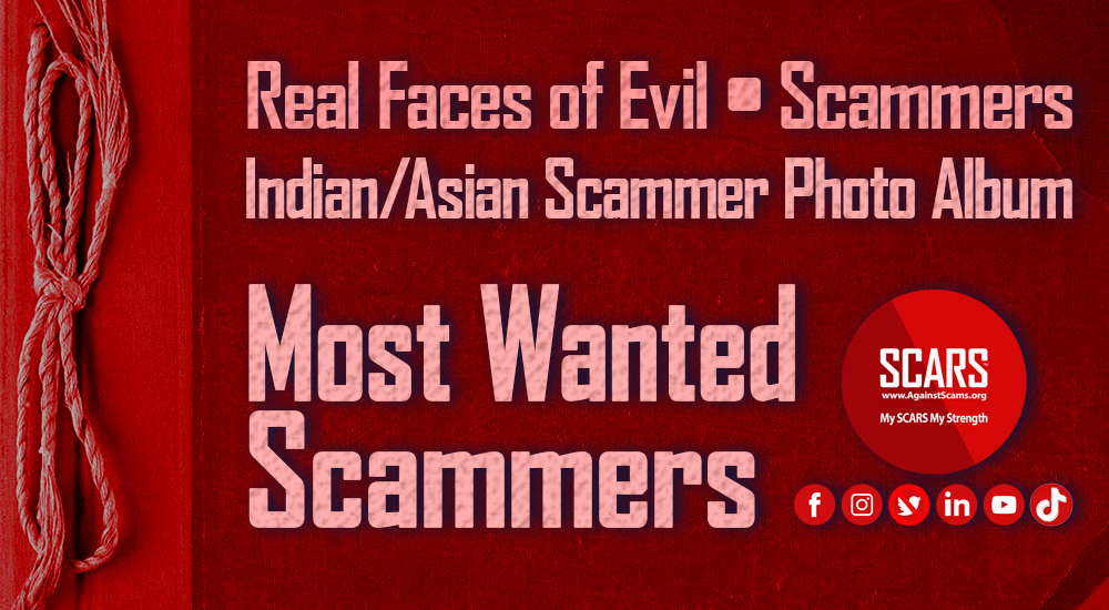 Real Asian Scammer Faces