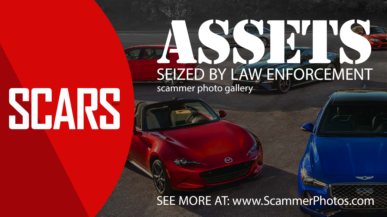 Scammer Assets Seized By Law Enforcement - Photo Album