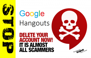 Delete Your Googler HANGOUTS Account Now!