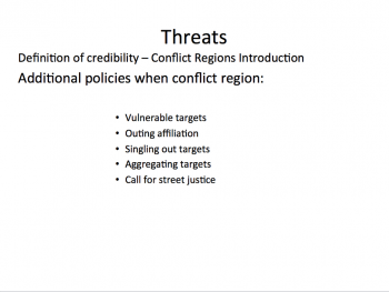 Facebook's manual on credible threats of violence 22 1