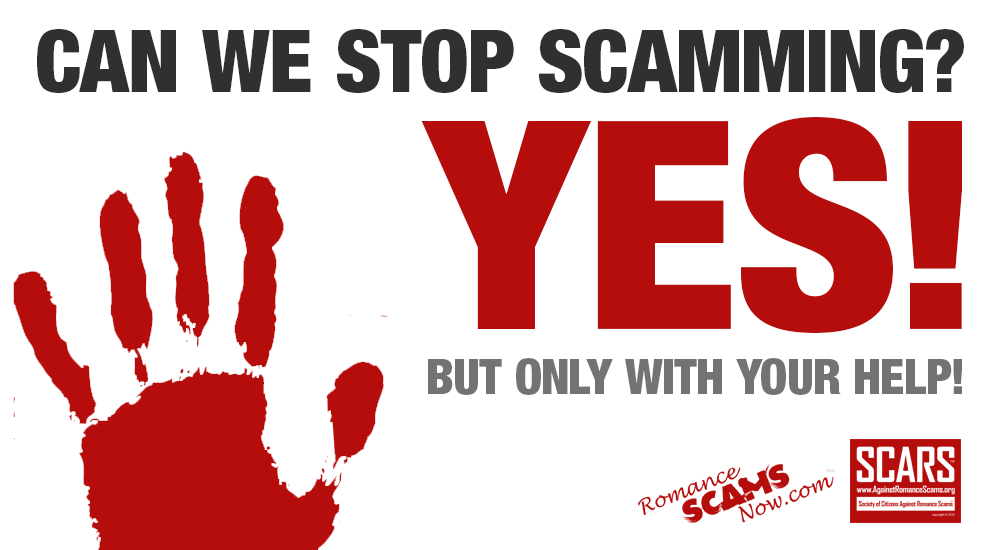Can We Stop Scamming? YES WE CAN!