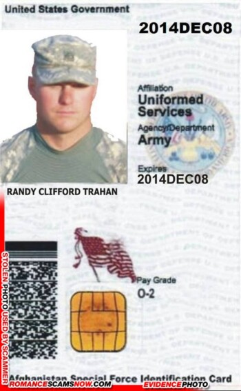 SCARS™ Scammer Gallery: Recent Fake Military IDs #35464 26