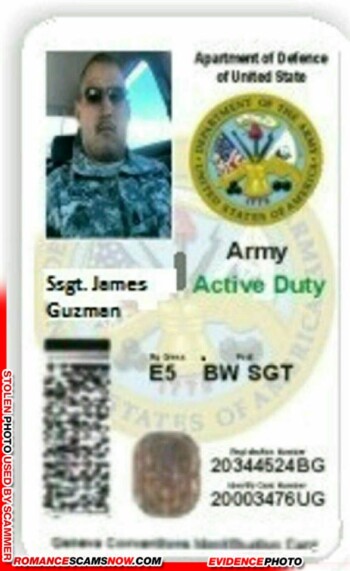 SCARS™ Scammer Gallery: Recent Fake Military IDs #35464 44