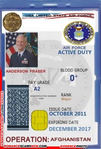 SCARS™ Scammer Gallery: Recent Fake Military IDs #35464 17