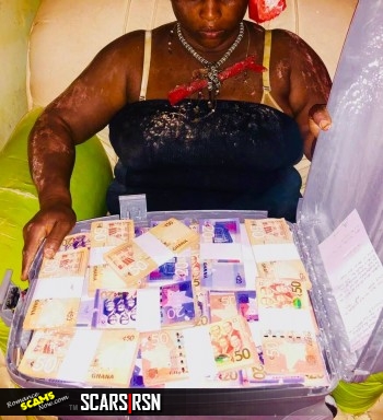 Ghana Money God Ritual Photo - Scammers Looking For God's Blessing
