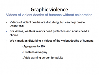 Facebook's guidance on graphic violence 14 1