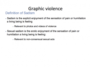 Facebook's guidance on graphic violence 3 1