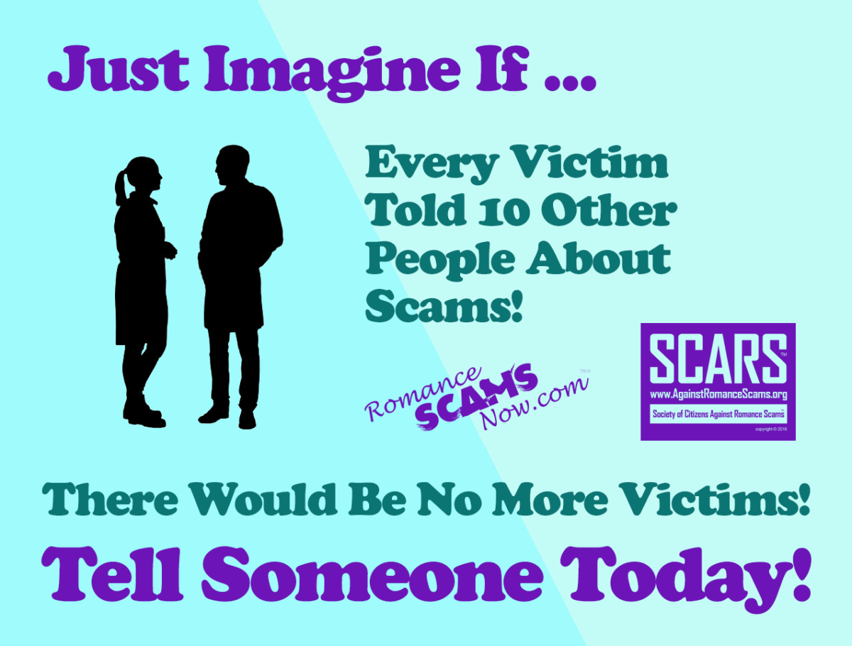 Scars ™ Rsn™ Anti Scam Poster Tell Someone 6270