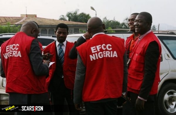Nigeria's EFCC Economic and Financial Crimes Commission Officers