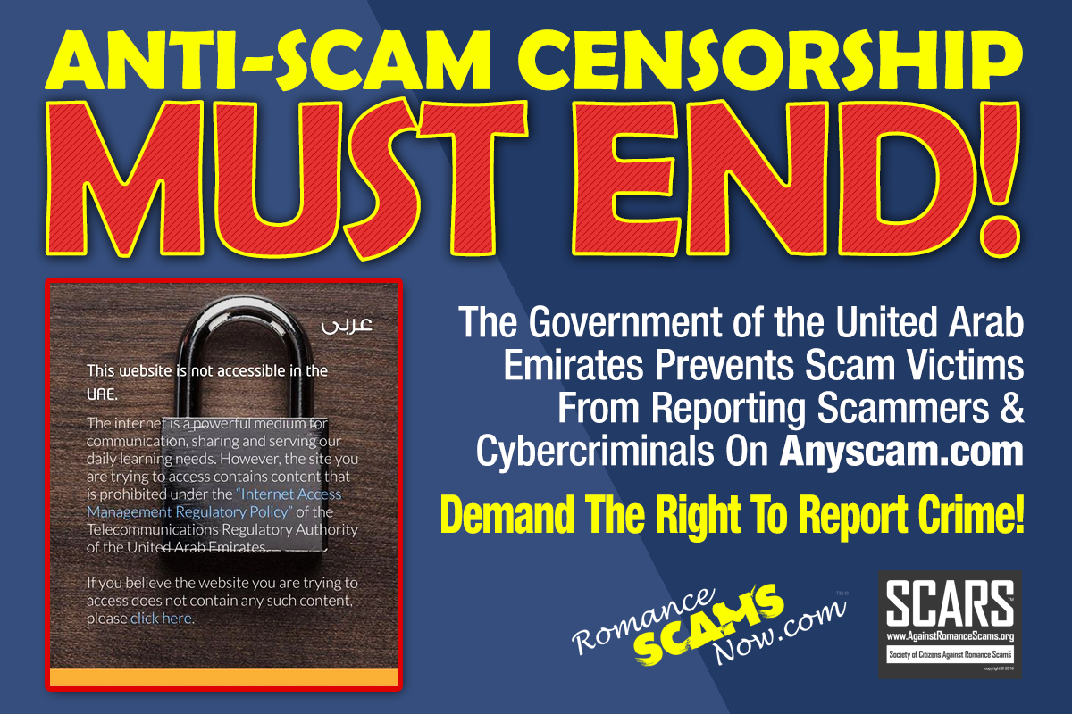 RSN™ Special Report: Anti-Scam Censorship 3