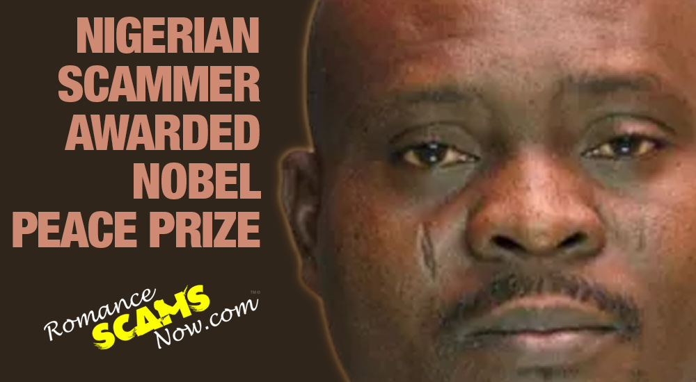 Scammer Given Nobel Peace Prize!!!! 1