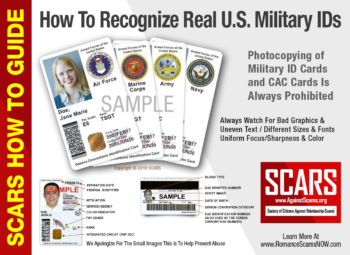 United States Military ID Cards - How To Spot Fakes