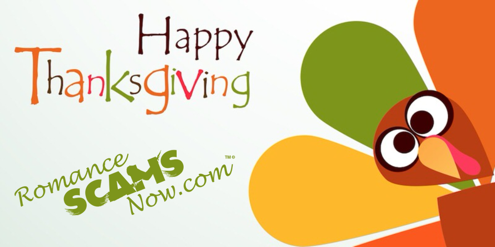 SCARS ™ / RSN™ Anti-Scam Poster: Happy Thanksgiving 125