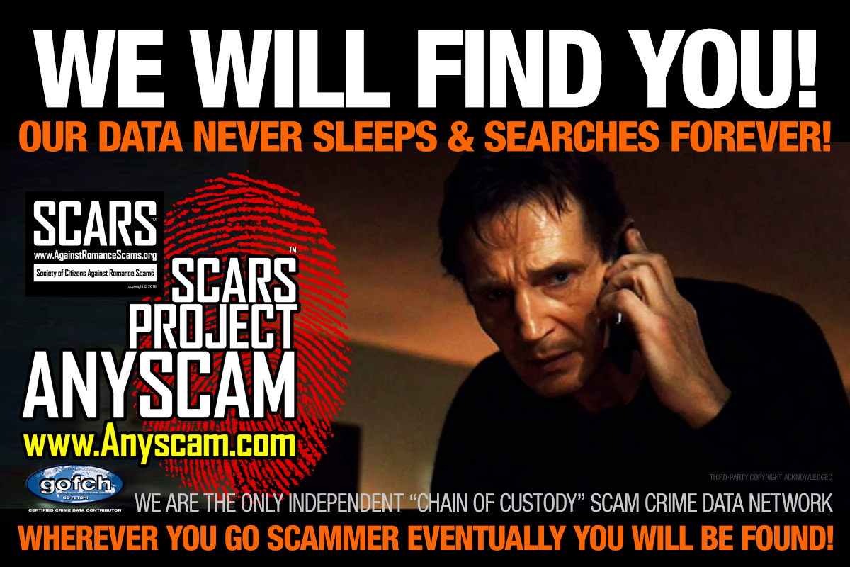 SCARS ™ / RSN™ Anti-Scam Poster 1