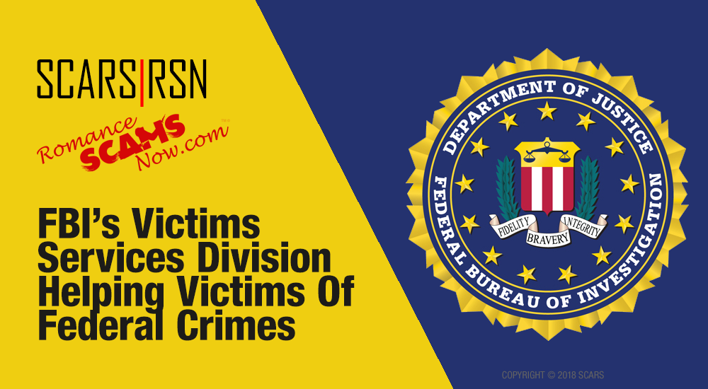 Get Help Directly From The FBI's Victim Services Division