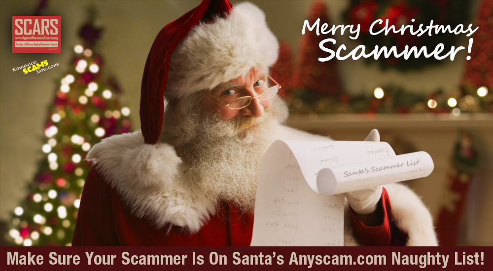 SCARS™ Anti-Scam Poster: Naughty List 116
