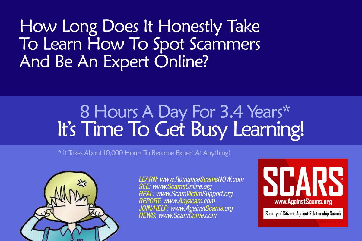 Don't be an Instant Savior - Instant Experts & Saviors harm scam victims learn the facts on RomanceScamsNOW.com