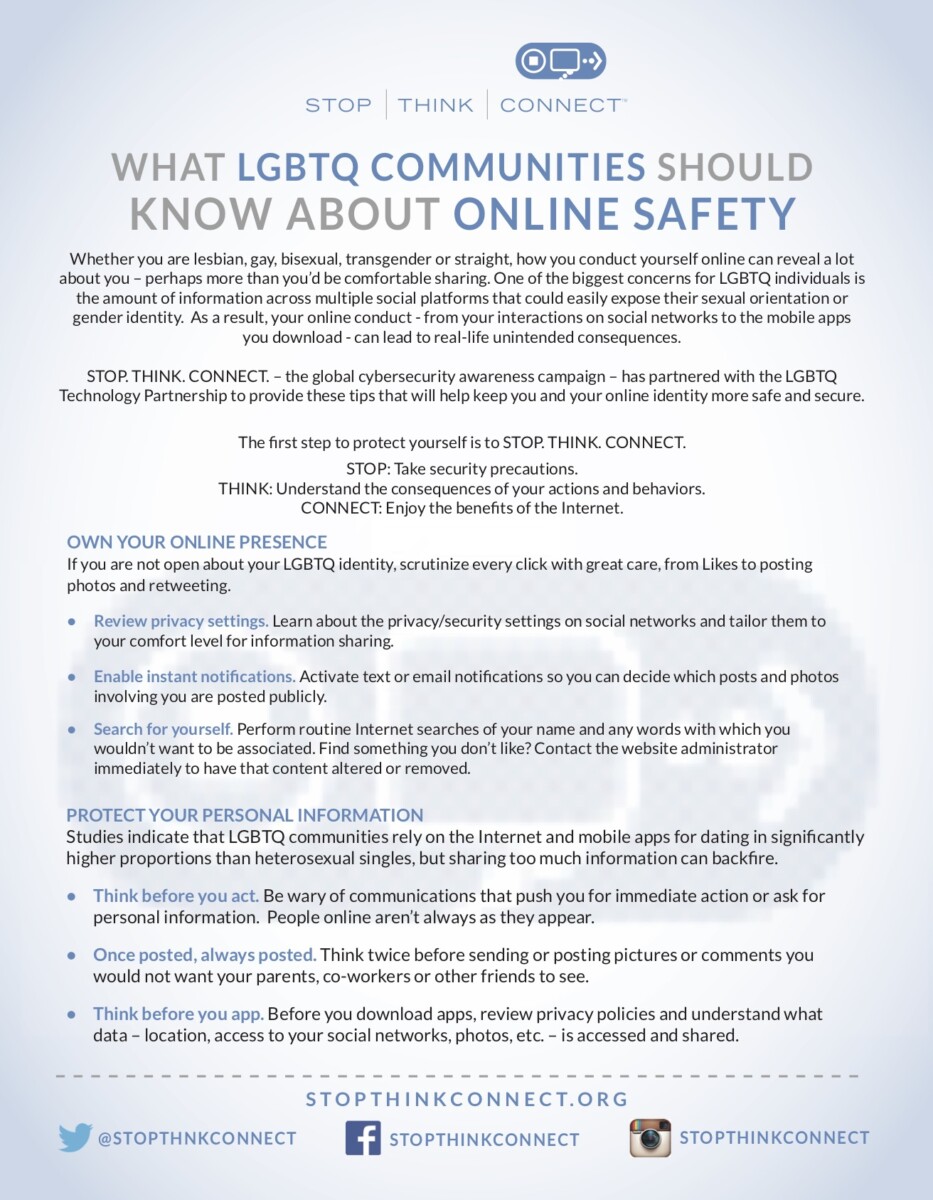 LGBTQ Online Safety Guide - SCARS™ Insight