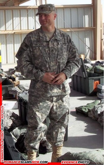 Sargent David Becker U S Army 25 1