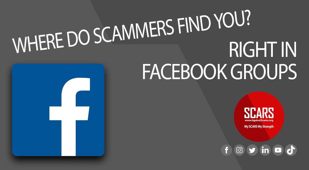 Scammers target Facebook buy and sell, and other groups for victims!