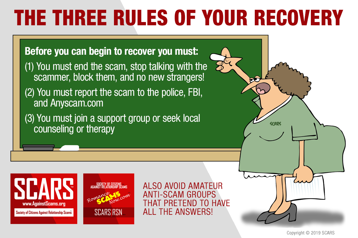 The SCARS Three Rules To Recover