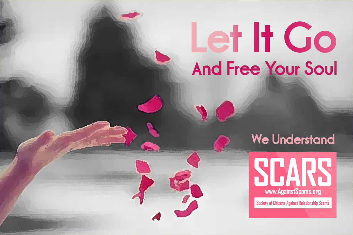 Let It Go And Free Your Soul - SCARS™ Anti-Scam Poster 87