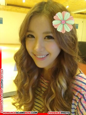 K-Pop Band "Crayon Pop’s" Ellin (real name Kim Min-Young): Have You Seen Her? Another Stolen Face / Stolen Identity 23
