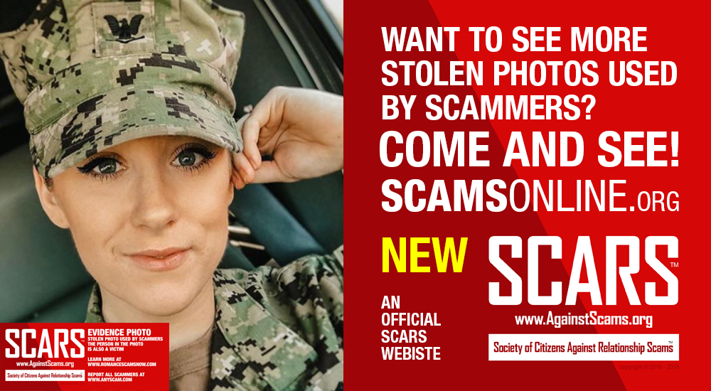 See More Stolen Photos User By Scammers on scammerphotos.com