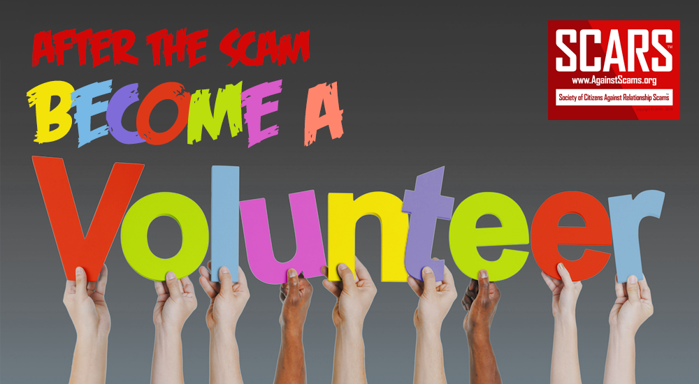 SCARS™ Scam Victims' Recovery: Volunteering 4