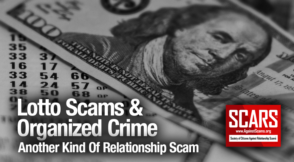 Lottery (Lotto) Scams & Organized Crime - on RomanceScamsMOW.com
