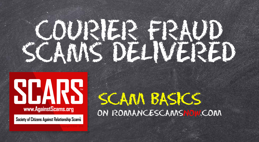 SCARS™ Scam Basics: Courier Fraud / Police or Bank Impersonation Scams 1