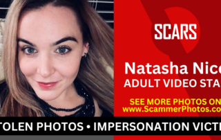 Natasha Nice - Impersonation Victim - Stolen Photos Used By Scammers - [UPDATED 2024] - ont he SCARS Institute RomanceScamsNOW.com - the Encyclopedia of Scams™