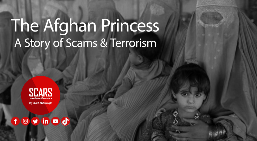 The Saga of the Afghan Princess - A 9/11 Terrorism Connection to Scams & Scammers 1