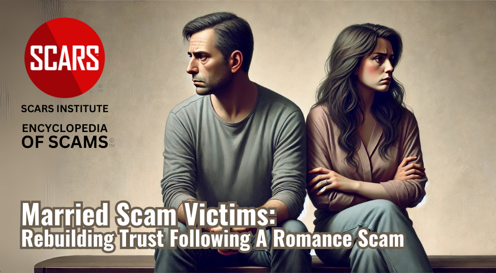 Married Scam Victims: Rebuilding Trust in a Marriage Following a Romance Scam - [UPDATED 2025] - on the SCARS Institute RomanceScamsNOW.com - the Encyclopedia of Scams™