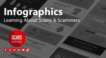 SCARS Infographics - Learning About Romance Scams, Financial Fraud, Scammers, and More - on RomanceScamsNOW.com