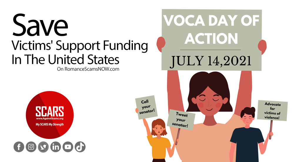 Save Victims' Support Funding In The United States - #VOCAfix - URGENT ACTION NEEDED - Part 1 [Updated - Success] 1