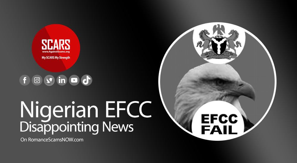Nigerian EFCC - Disappointing News