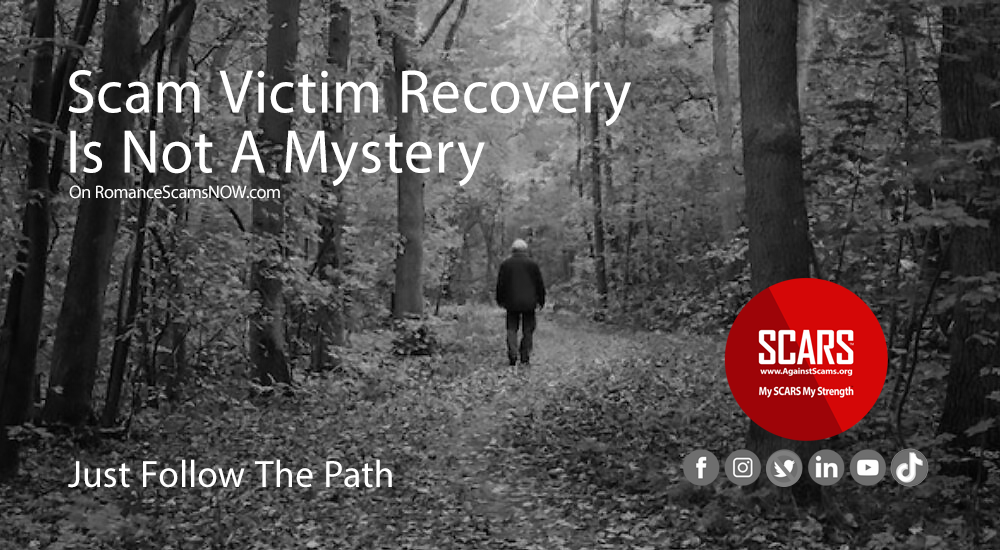 Scam Victim Recovery is not a Mystery on RomanceScamsNOW.com