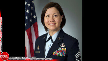Another Stolen Identity Used To Scam Men: CMSAF JoAnne S. Bass 11
