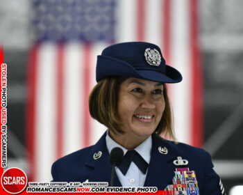 Another Stolen Identity Used To Scam Men: CMSAF JoAnne S. Bass 20