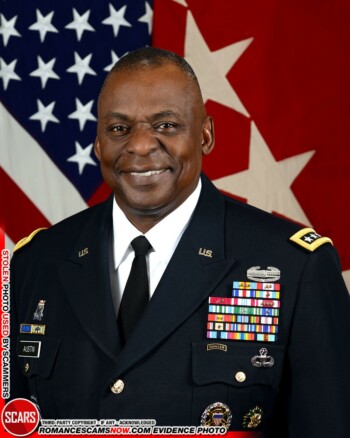 General Lloyd J Austin III, U.S. Secretary of Defense - Another Stolen Identity Used To Scam Women 1
